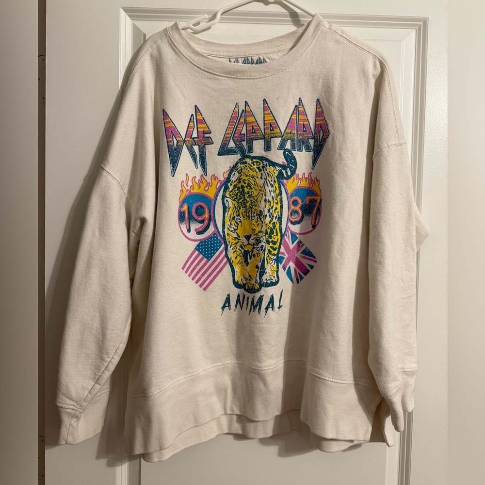 Def Lepard Crewneck Sweatshirt